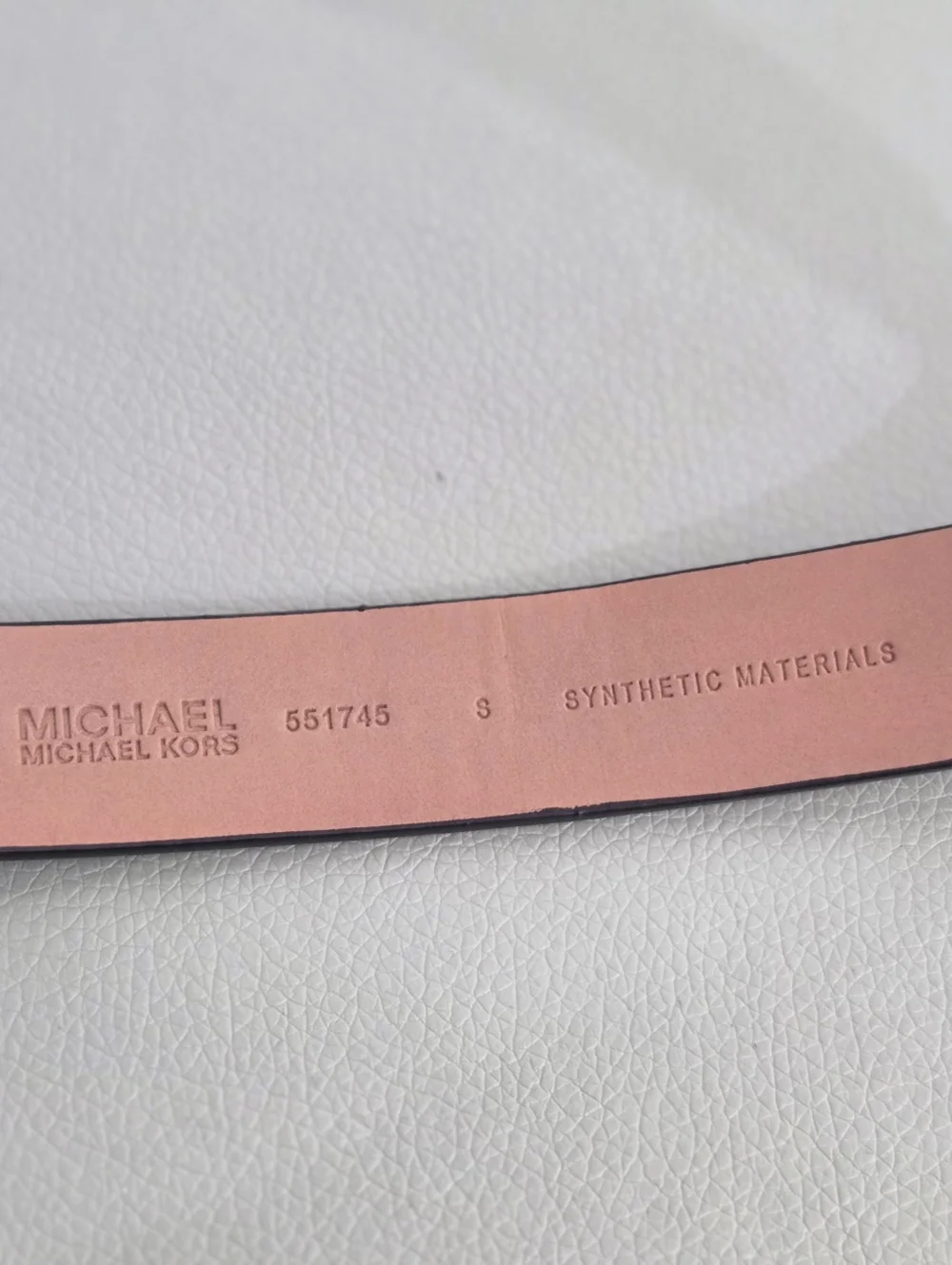 Michael Kors Small MK Logo Belt NWOT